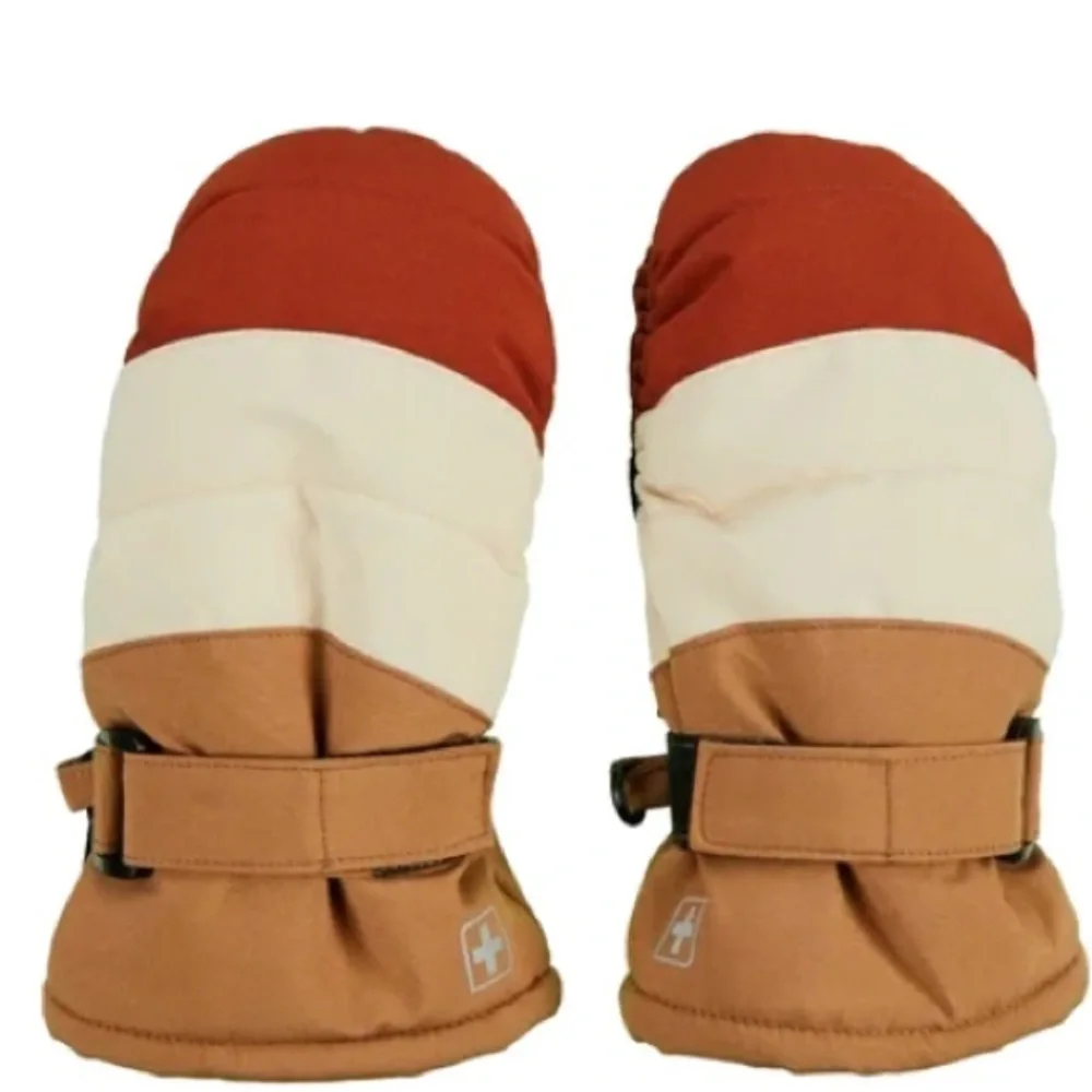 Toddlers Tech gear Two-Tone snow gloves